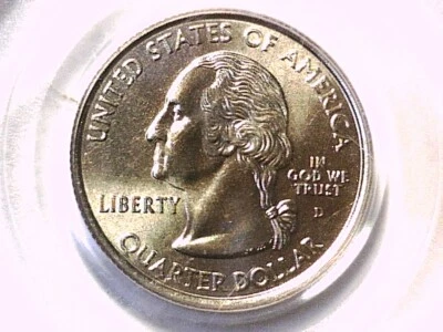 2001 D Washington State Quarter PCGS MS 66 Vermont 2868011 - Image 1 of 3