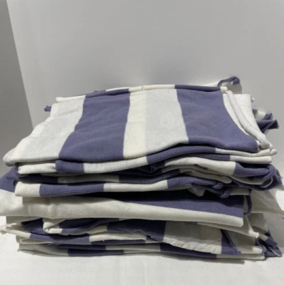 LOTE 30 PIEZAS RAGS PARA HACER ALFOMBRAS. Camiseta a rayas remanente de tela para artesanía  Foto 1 de 4
