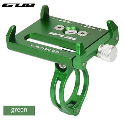 Soporte universal de aluminio para teléfono para manillar de bicicleta y motocicleta Foto 1 de 4