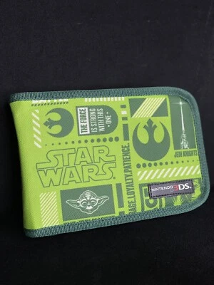 Холщовый мягкий чехол на молнии Star Wars для Nintendo 3DS зеленый - Изображение 1 из 4