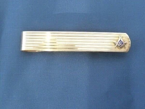 Vintage MASONIC TIE CLASP - Picture 1 of 4