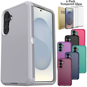 For Samsung Galaxy S25/S25 Plus/Ultra Case Heavy Duty Cover / Screen Protector - Picture 1 of 84