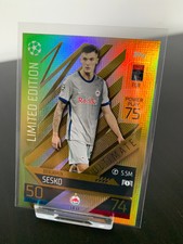 Benjamin Sesko Gold Limited Edition Card Topps Match Attax Extra 2022/23 #LE17