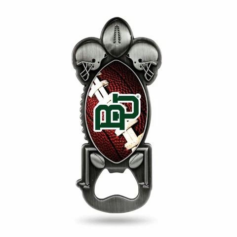 Baylor Bears Party Starter Magnetic Metal Bottle Opener Cover