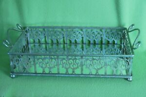 Tablett - Spiegeltablett - Vintage - Metall
