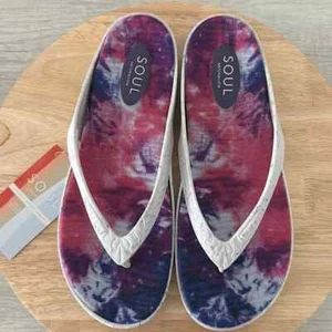 Sandalia Tanga Soul Naturalizer Affinity Flip Tie-Dye Para Mujer - Talla 10/11 745818 ' - Imagen 1 de 9