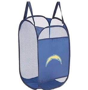 NFL Los Angeles Chargers Hamper Pop-Up Laundry Mesh Bag - Picture 1 of 1