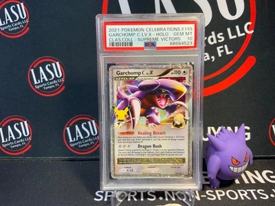 Pokemon Garchomp C LV.X Celebrations 145/147 Classic Collection PSA 10 Gem Mint - Image 1 of 2