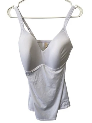 Camiseta regata Rhonda Shear moldada tamanho XL branca íntima uso diário - Imagem 1 de 4