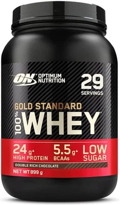 BESUCHE DEN OPTIMUM NUTRITION-STORE Optimum Nutrition Gold Standard 100% Molkenproteinpulver für Muskelaufbau und