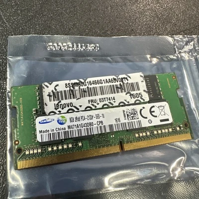 Samsung 8GB DDR4 PC4-17000 1Rx8 SO-DIMM Laptop RAM M471A1G43DB0-CPB - Image 1 of 4