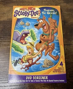 Scooby Doo Safari So Good DVD Promo Screener HTF Sleeve - Picture 1 of 3