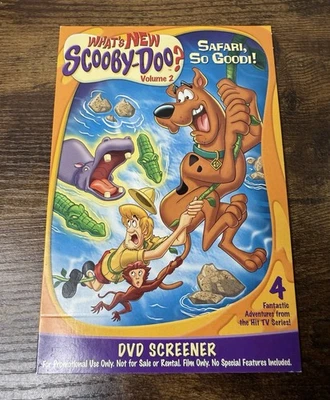 Scooby Doo Safari So Good DVD Promo Screener HTF Sleeve - Image 1 of 3