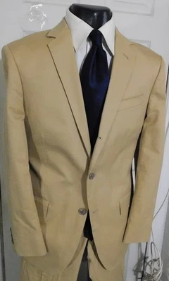 TRAJE J CREW TALLA 40R ALGODÓN 3 BOTONES Foto 1 de 4