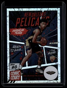 2025-26 Topps #CC-19 Jeremiah Fears Comic Court CASE HIT SSP! - Picture 1 of 2