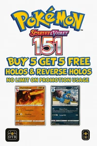 Pokemon Cards - Scarlet & Violet: 151 Holo & Reverse Holo -  MULTIBUY DISCOUNT - Picture 1 of 1