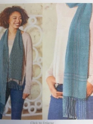 Treenway Silks Kit Tejer BUFANDAS DE METRO Bufandas de Seda Rígidas, Nuevo Foto 1 de 4