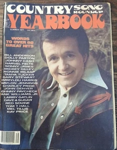 Country Song Roundup YEARBOOK - magazine - Summer 1977 - cover Bill Anderson - Imagen 1 de 13