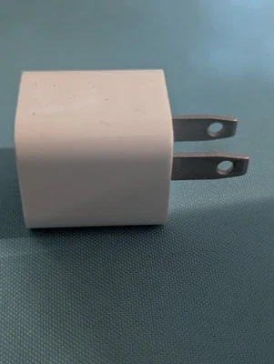 Apple USB Wall Charger Cube Power Adapter for iPhone - White - Image 1 of 3