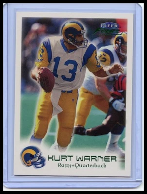 Fleer Focus #40 1999 Kurt Warner Stealth #/300 Foto 1 de 2