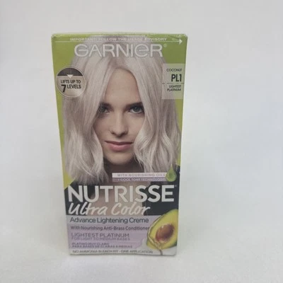 Garnier Nutrisse PL1 Color de pelo platino más claro coco ultra color rubio Foto 1 de 4