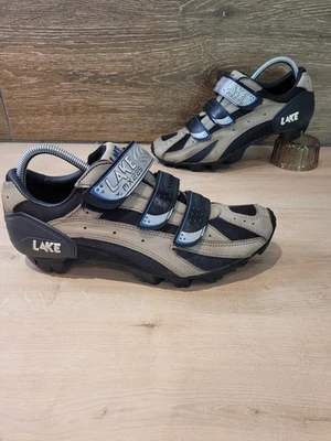 Zapatos de Ciclismo Lake MX 225 MTB UK 9.5 EU 44 US 10 Beige Negro Calidad Zapatos Foto 1 de 4