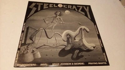 Steel Crazy - V/A Compilation (1982, LP Abstract) #AABT-200 Very RARE Import - Image 1 of 4