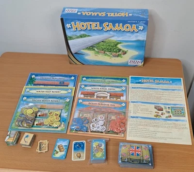 Отель Самоа настольная игра полный Z-Man игры 2010 Кристиан Остби - Изображение 1 из 4