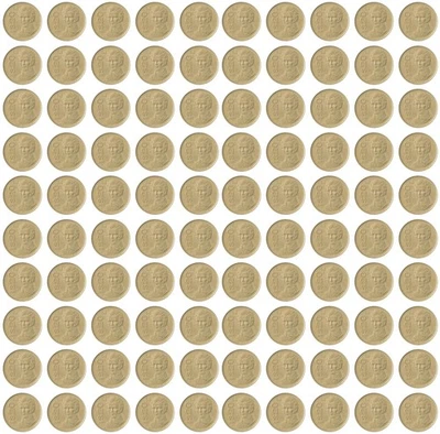 México 20 Pesos, 1985-1990, KM #508, VF-Muy Fino X 100 PCS Foto 1 de 4