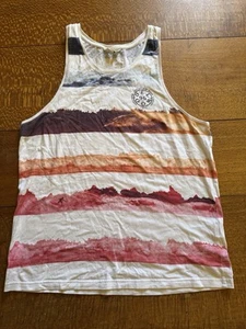 Elwood Big Wave Contest 1996 Men's White Singlet Tee ~ Size L - Picture 1 of 4
