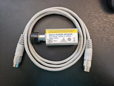 Agilent Keysight 8481A Sonde RF 10MHz-18GHz -30/+20dBm avec câble 1.5m 11730A - Photo 1/2