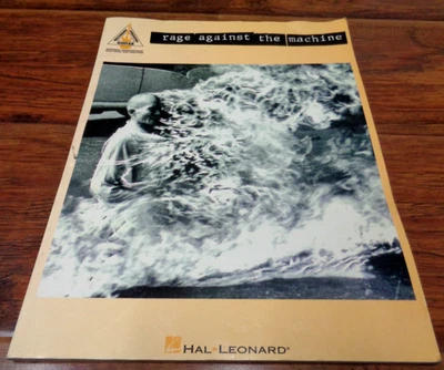 RAGE AGAINST THE MACHINE SHEET MUSIC GUITAR TAB BOOK  (HAL LEONARD) VGC USED - Image 1 of 4