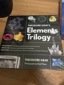 Theodore Gray Elements Trilogy 3-Book Box Set Chemistry Science Illustrated EUC - Picture 1 of 3