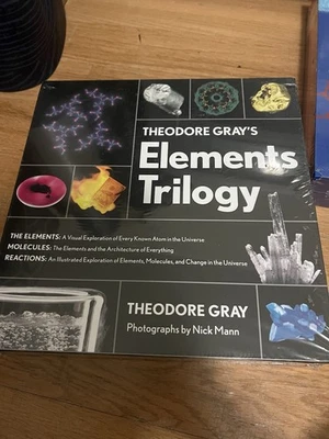 Theodore Gray Elements Trilogy 3-Book Box Set Chemistry Science Illustrated EUC - Image 1 of 3