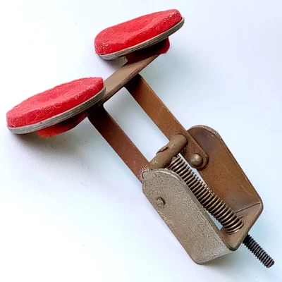 Slingerland Double Red Felt Radio King Silencieux Nickel Caisse / Tom Vintage - Image 1 of 3