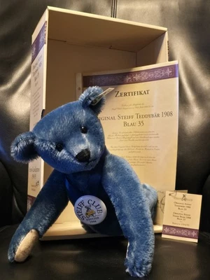 Steiff Club Teddy "Original Steiff Teddybär 1908" von 1994 Clubmagazinen+Flyern  - Bild 1 von 4