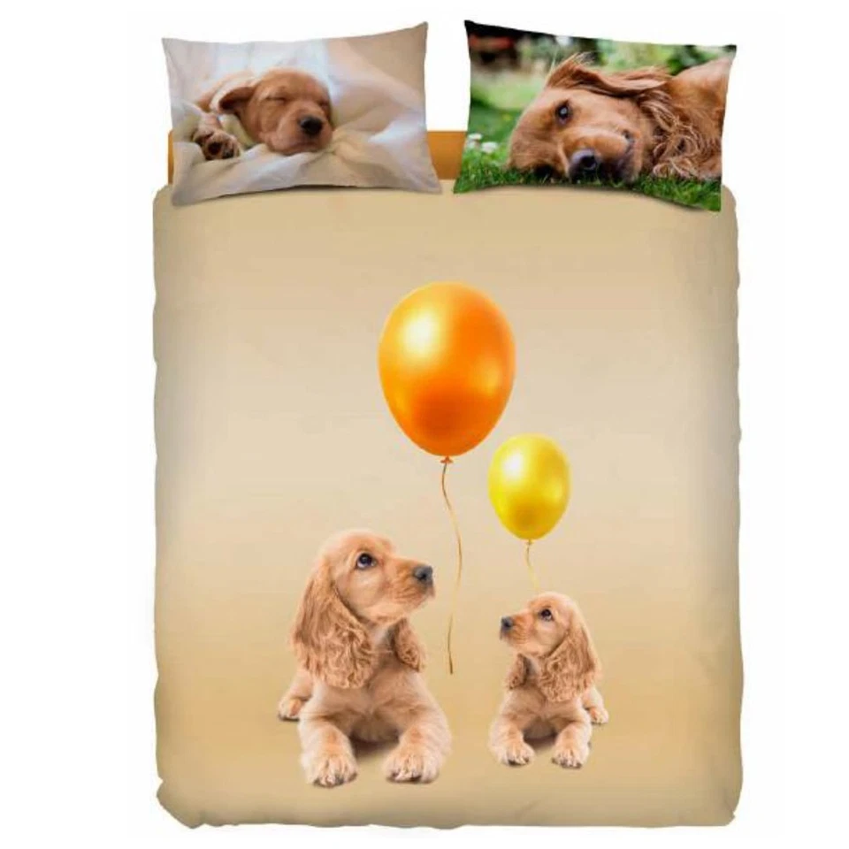 Copripiumino Bassetti cani Cocker cuccioli - Immagine 1 di 1