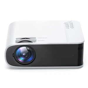 Projector WiFi 1080P Home Theater Bluetooth Android Mini LED HDMI Smart - Picture 1 of 13