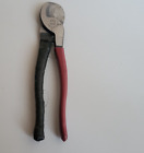 Klein Tools 63050 9" Cable Cutters/Pliers High Leverage Usa - Used -