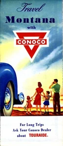 Conoco 1957 hoja de ruta: Montana nuevo de lote antiguo - Imagen 1 de 1