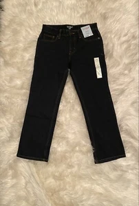 Boy Jeans cat & Jack straight leg Ajustable Waist size 8 & 10 Husky - Picture 1 of 8