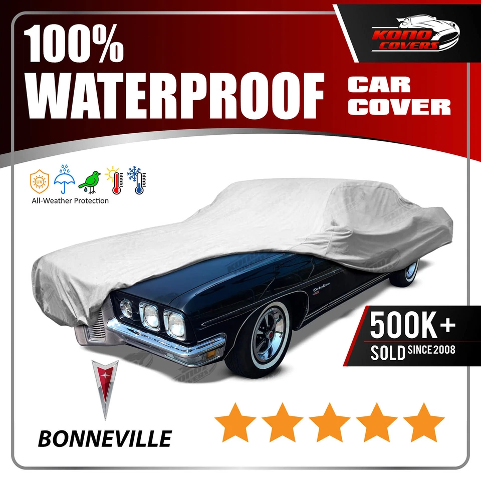 CUBIERTA COCHE PONTIAC BONNEVILLE 2 puertas 1965-1970 - 100% impermeable 100% transpirable Foto 1 de 4