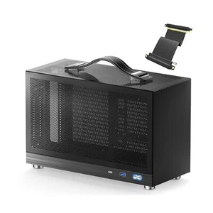 S300 - Mini-ITX PC Gaming Case - Front E/A USB 3.0 Typ-C-Port - SFX Power... - Bild 1 von 9