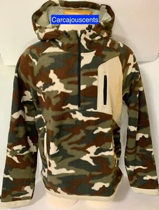 Men's Under Armour Microfleece 1/4 Zip Hoodie Camo Print Size Large - Picture 1 of 7