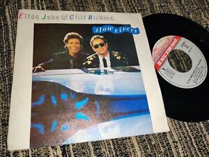 Elton John&cliff Richard Slow Flüsse / Billy And The Kids 7 " Single 1986 Spain