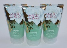 3 Bath & Body Works Magic In The Air Foaming Sugar Scrub Wash Shower Gel 8Oz Lot