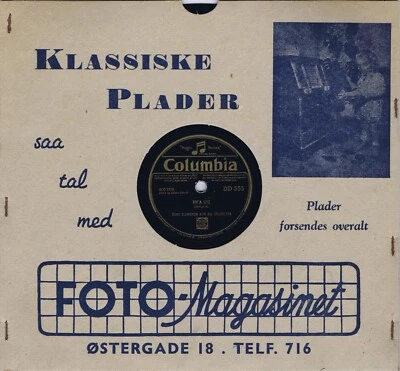 DUKE ELLINGTON Hy'a Sue b/w The Creole Love Call Danish 1950s Columbia DD 555 - Image 1 of 2