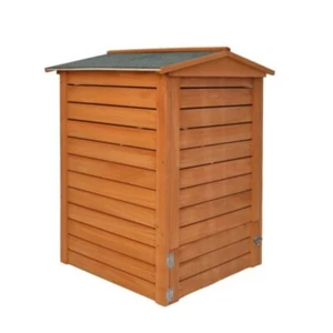 Wooden Beehive Composter 288L - Eco-Friendly Garden Waste Bin with Dual-Access - Picture 1 of 9