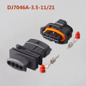 10 set 4pin way DJ7046A-3.5-11-21 Bosch Automotive Connector Sensing Plugs 3.5mm - Picture 1 of 2