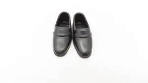 Ken Size Black Dress Slip On Shoes - Picture 1 of 5